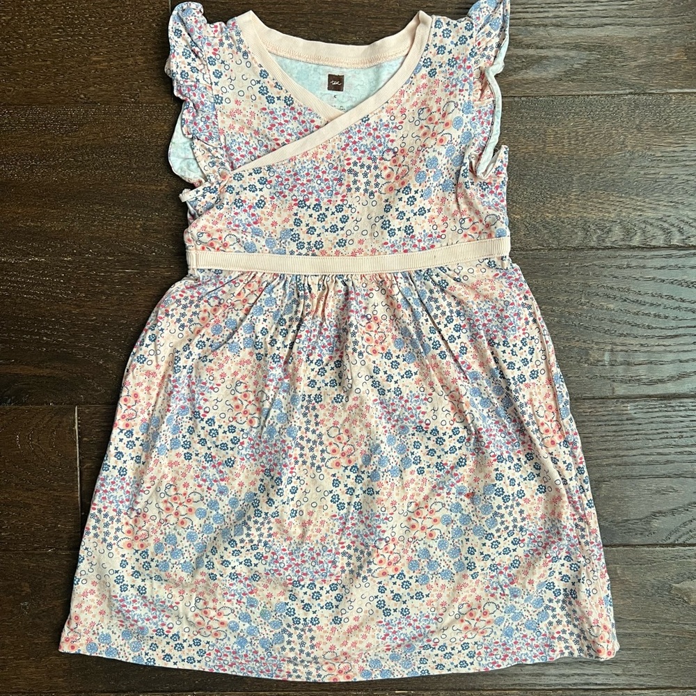 Tea Collection size 5 (runs like 4-5) wrap dress